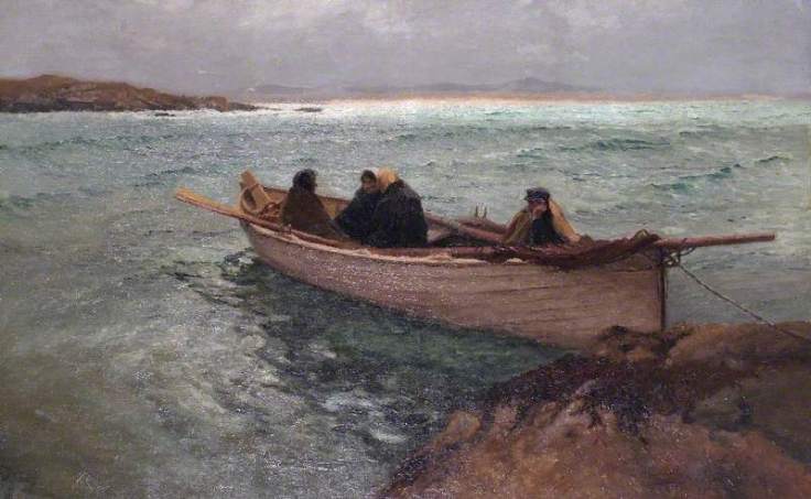Bartlett, William Henry; Stormbound on the Rosses, North West Donegal, Ireland; Reading Museum; http://www.artuk.org/artworks/stormbound-on-the-rosses-north-west-donegal-ireland-41722